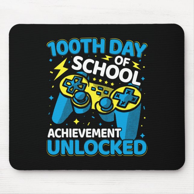 100 dagars skolvideospelskontroll Boys Girl Musmatta (Framsidan)