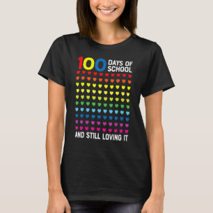 100 dagars skolvila som fortfarande lever i 100 Da T Shirt