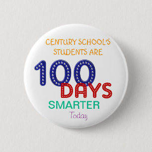 100 dagars Smart-knappar-mallar Knapp
