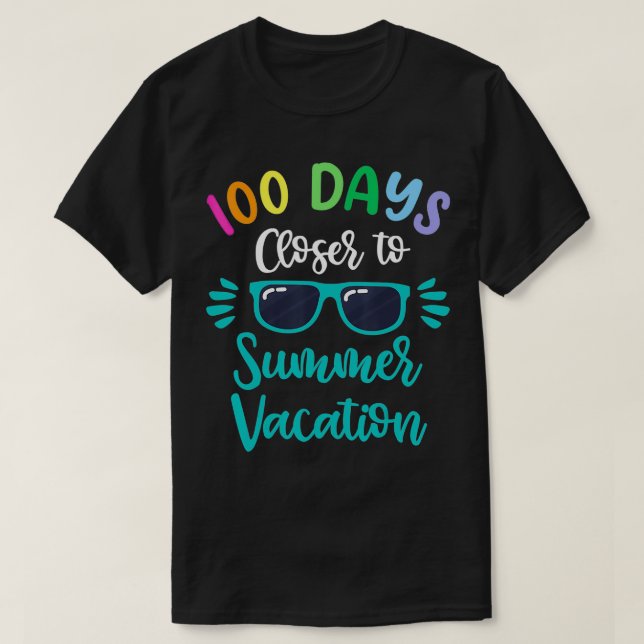 100 dagars sommaruppehåll i Tröja för lärare på sk (Design framsida)