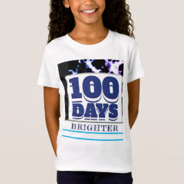 100 dagars svart Lila i skolan T Shirt