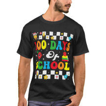 100-dagars T-shirt för skolan