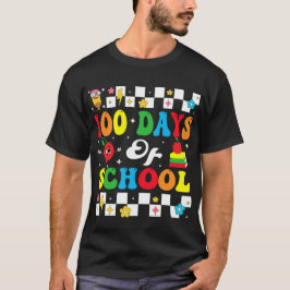 100-dagars T-shirt för skolan