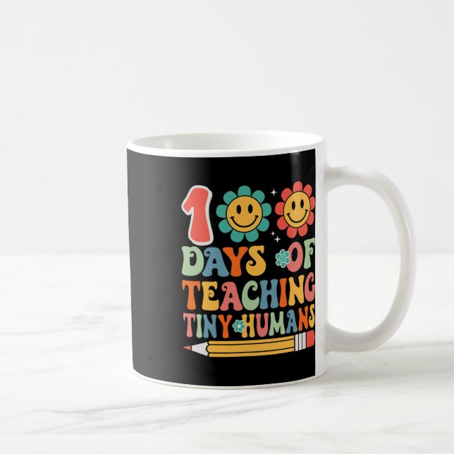 100 dagars undervisning i nybörjare Student Kaffemugg (Höger)