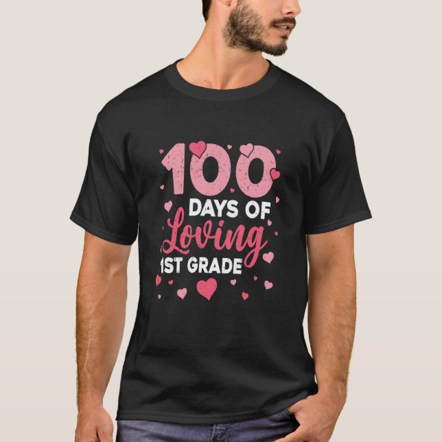 100 dagars uppehåll vid första Klass 100-årsdagen  T Shirt (Framsida)