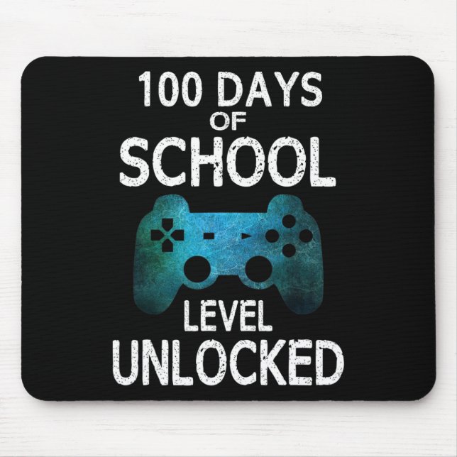 100 dagars upplåsning av videospel i skolan musmatta (Framsidan)