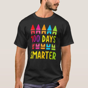 100-dagarsdag för skollärare 100 dagar, smartare r t shirt