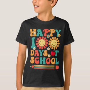 100-dagarsdag för skollärare Groovy - 100 dagar Sm T Shirt