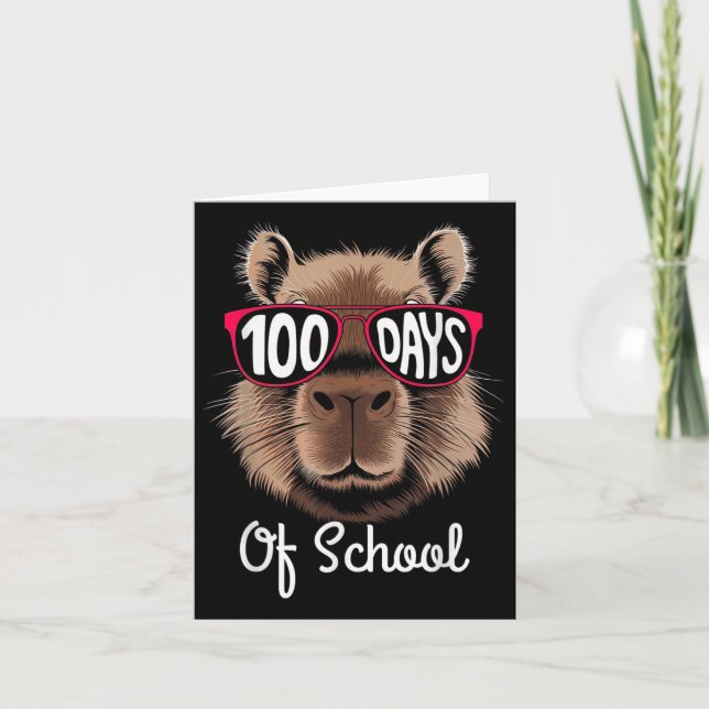 100-dagarsdagen för Coola i skolan - 100 dagar sma Kort (Framsida)