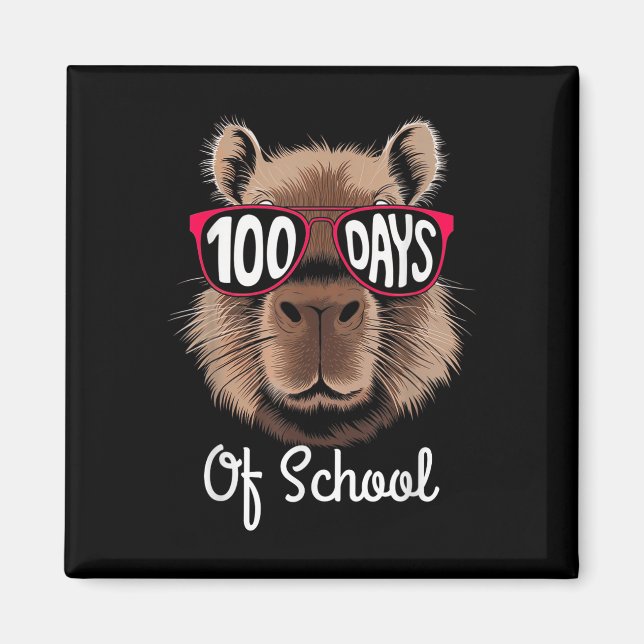 100-dagarsdagen för Coola i skolan - 100 dagar sma Magnet (Framsidan)
