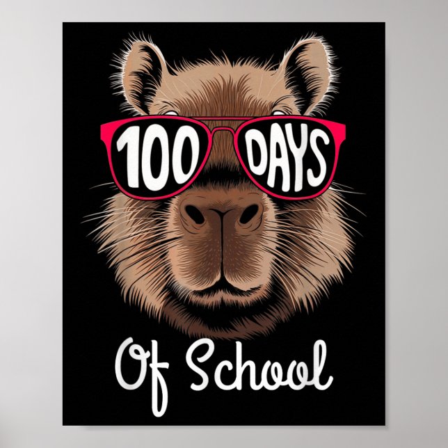 100-dagarsdagen för Coola i skolan - 100 dagar sma Poster (Framsidan)