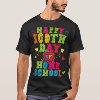 100-dagarsdagen för hemskolelärare i lycklig 100 d t shirt