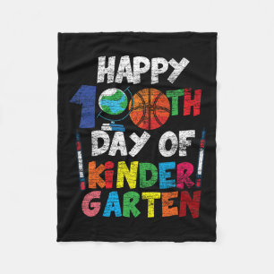 100-dagarsdagen för Kinder Garten Cute 100 dagar Fleecefilt