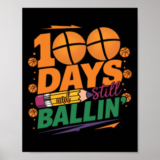 100-dagarsdagen för Sketll-barn i skolan 100 dagar Poster