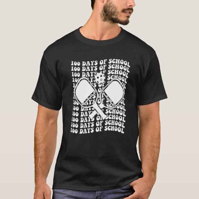 100-dagarsdagen för skolbollen 100 dagar Smarter B T Shirt (Framsida)