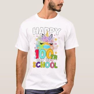 100-dagarsdagen för skolenäten t shirt