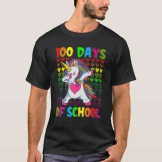 100-dagarsdagen för skolennans utformning i Älskar T Shirt