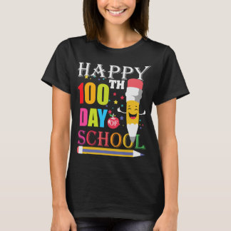 100-dagarsdagen för skollärarbarnen 100 dagar i sk t shirt