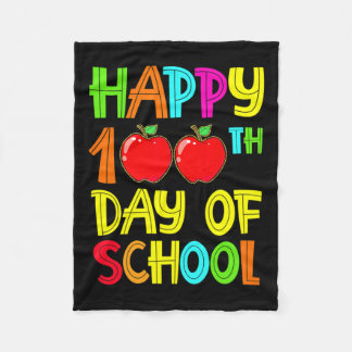 100-dagarsdagen för skollärare 100 dagar 2022 fleecefilt