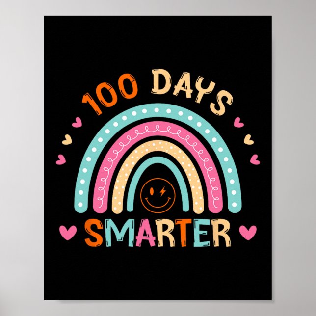100-dagarsdagen för skollärare 100 dagar smartare  poster (Framsidan)
