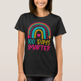 100-dagarsdagen för skollärare 100 dagar smartare t shirt