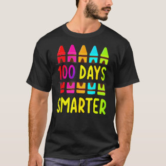 100-dagarsdagen för skollärare 100 dagar smartare t shirt