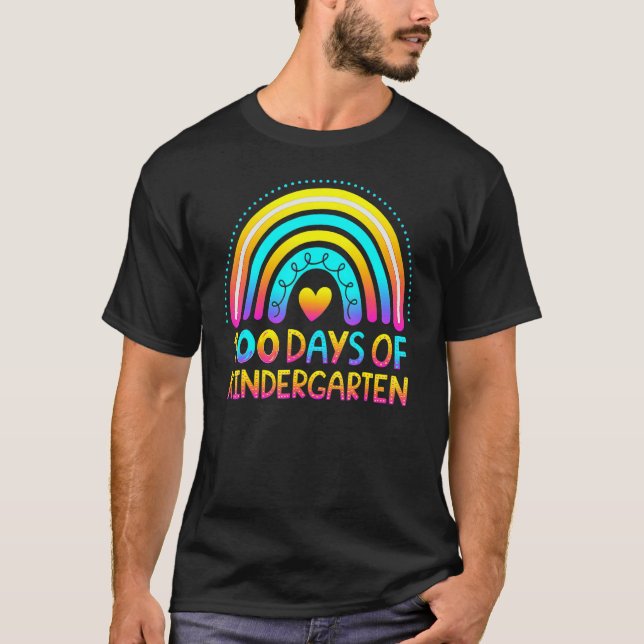 100-dagarsdagen för skollärare - 100 dagar Smarter T Shirt (Framsida)