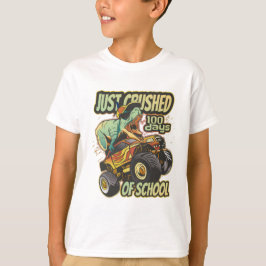 100-dagarsdagen för skollärare i barn i Lycklig 10 T Shirt