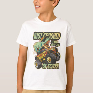 100-dagarsdagen för skollärare i barn i Lycklig 10 T Shirt