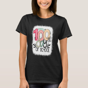 100-dagarsdagen för skollärare i Lycklig T Shirt