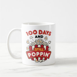 100-dagarsdagen i skolan 100 dagar och fortfarande kaffemugg