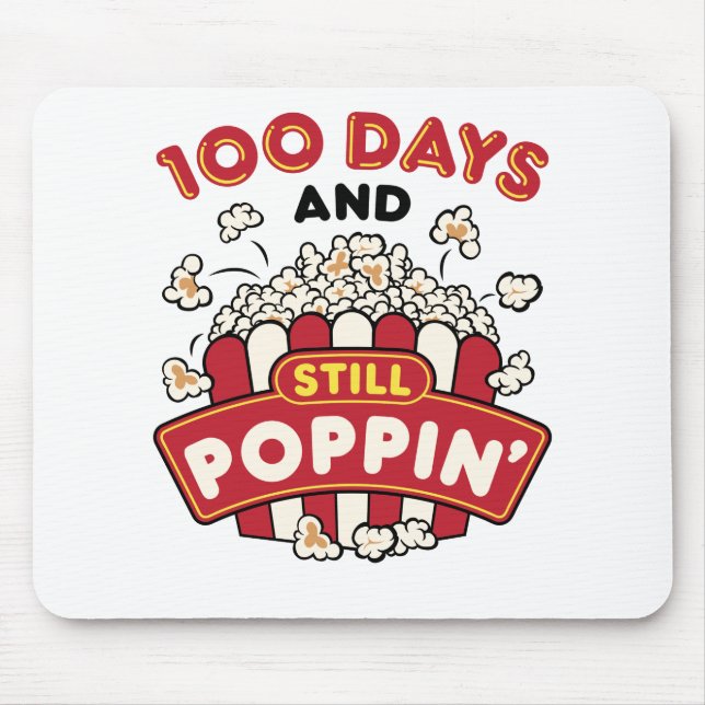 100-dagarsdagen i skolan 100 dagar och fortfarande musmatta (Framsidan)