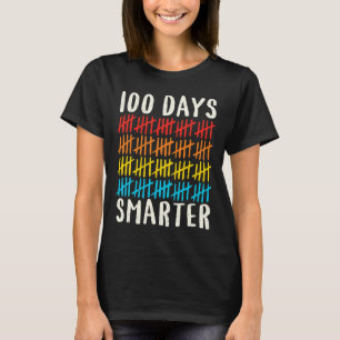 100-dagarsdagen i skolan 100 dagar Smartare läraru T Shirt