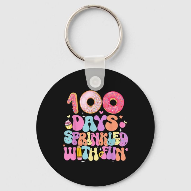 100-dagarsdagen i skolan, 100 dagar sprinklad med nyckelring (Framsida)