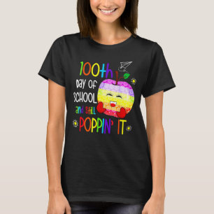 100-dagarsdagen i skolan och fortfarande 100 dagar t shirt