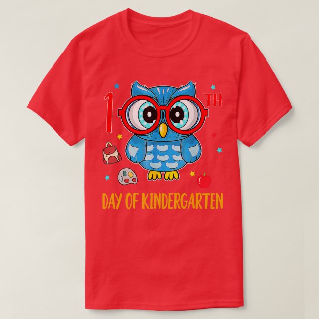 100-dagarsdagen Kindergarten, 100 dagar smart T Shirt (Design framsida)