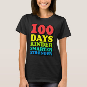 100-dagen för skollärare Child Youth Lycklig Ki T Shirt