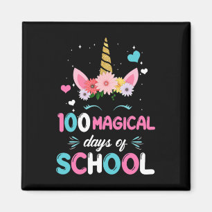 100-dagen Kindergarten för flickor 100 magiska Da Magnet