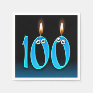 100 dagsljus med etybollar pappersservett