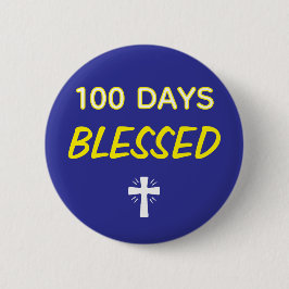 100 Days Blessed - Christian 100th Day of School  Knapp