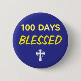 100 Days Blessed - Christian 100th Day of School  Knapp