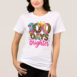 100 Days Brighter School T Shirt