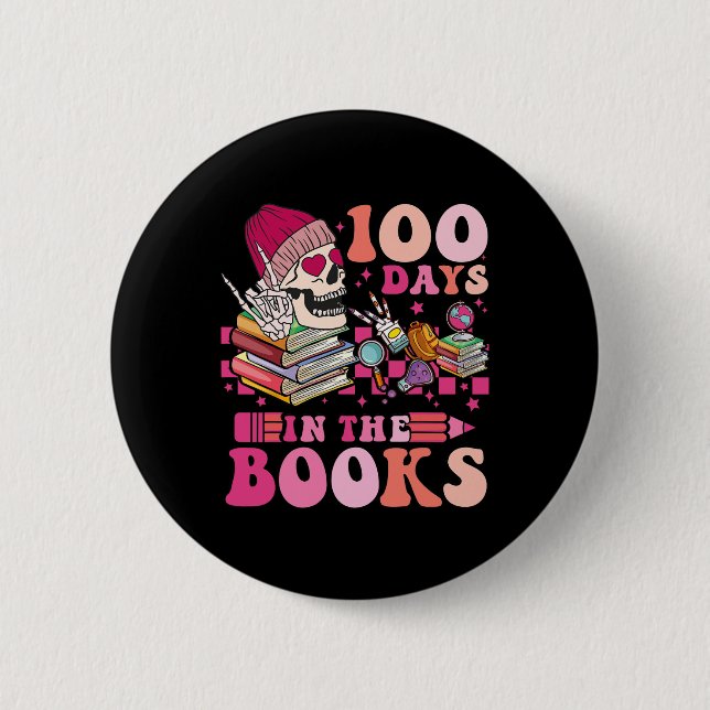 100 Days In The Books Reading Teacher Skeleton Val Knapp (Framsida)