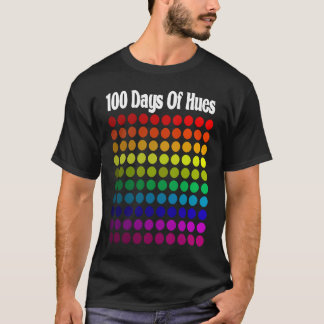 100 Days Of Hues Colors School Teacher & Student T Shirt