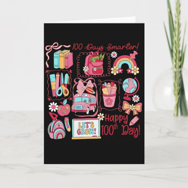 100 Days of Learning | We Did It 100th Kort (Framsida)