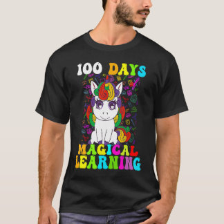 100 Days Of Magical Learning 100th Day Of School U T Shirt