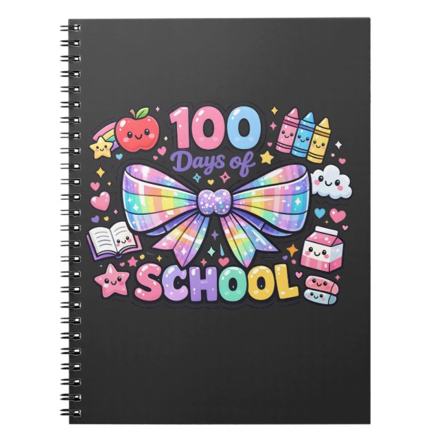 100 Days Of School  Anteckningsbok (Framsidan)