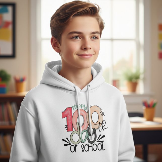 100 Days of School Celebration Kid Basic T Shirt (Skapare uppladdad)