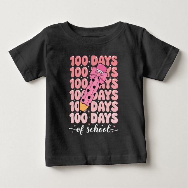 100 days of school celebration t shirt (Framsida)