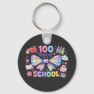 100 Days Of School  Nyckelring